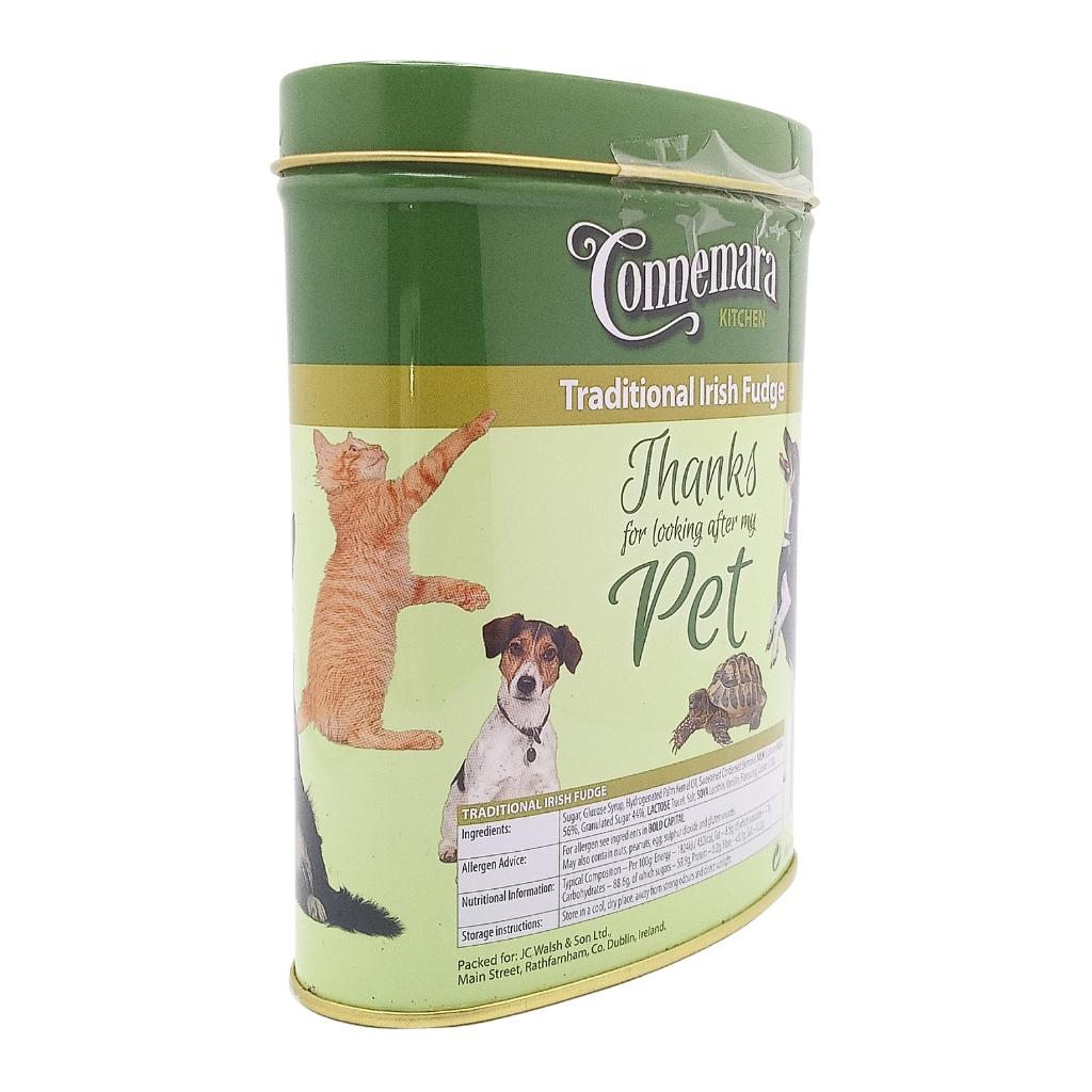 'Thanks For Looking After My Pet' Gift Tin - Irish Fudge