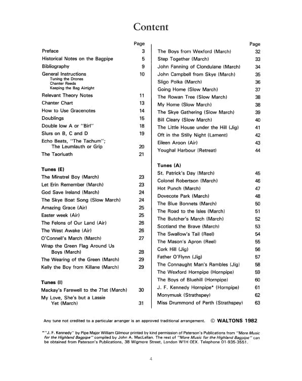 The Bagpipe Tutor | Irish and Scottish Tunes