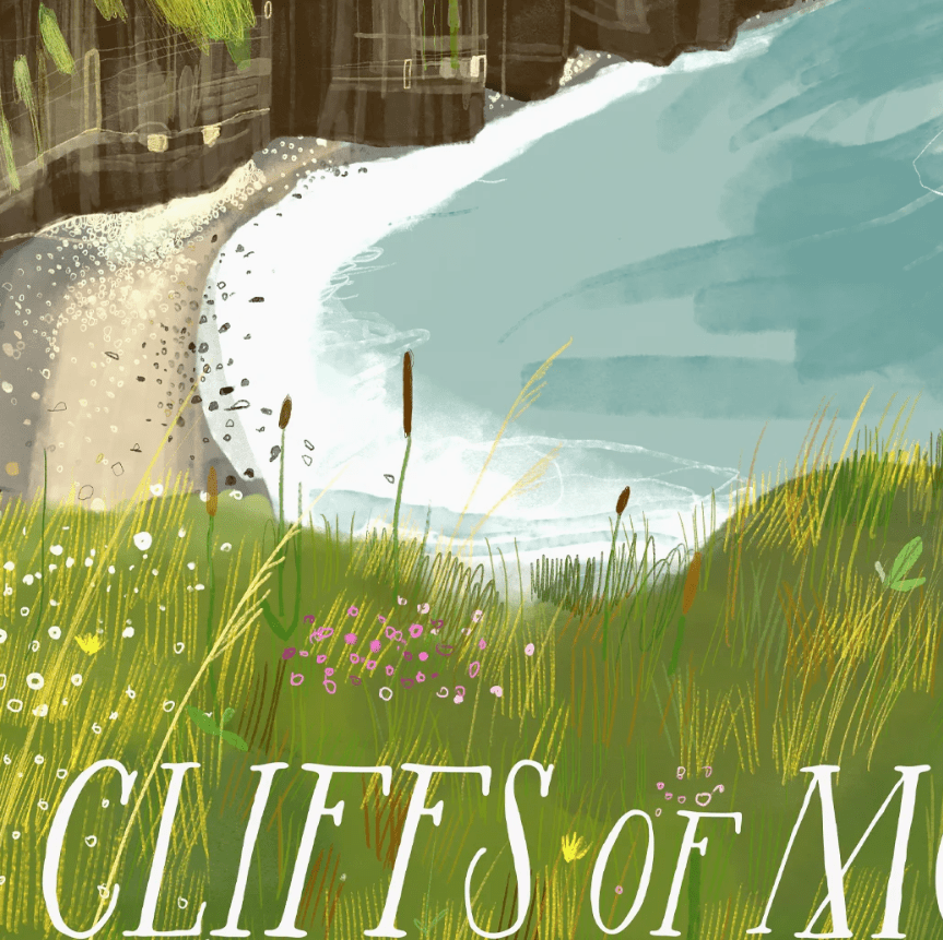 The Cliffs of Moher by Conor Langton - Hand Signed Print