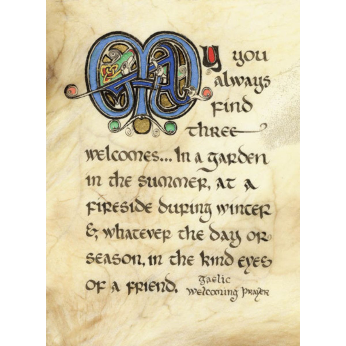 Three Welcomes 8x10 Matted Print