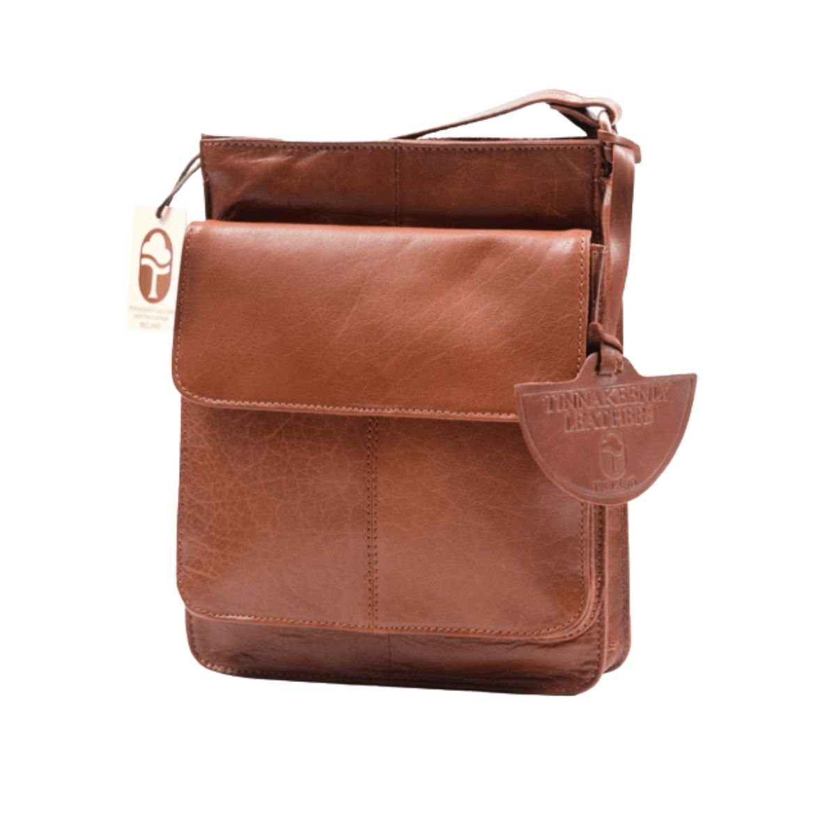 Tinnakeenly Irish Leather Sling Bag