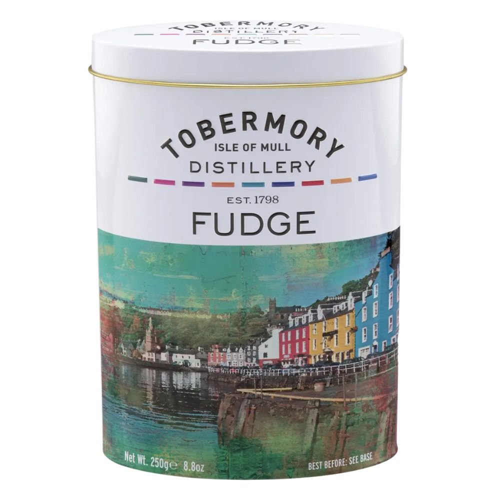 Tobermory Whisky Scottish Caramel Fudge Tin