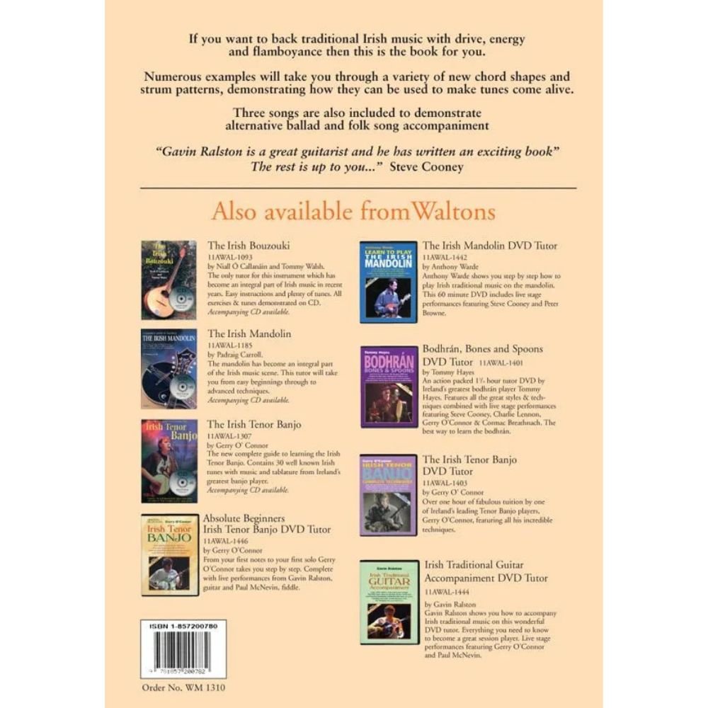 Traditional Guitar Accompaniment | Book and CD - The Celtic Gift Store - Music and Gifts