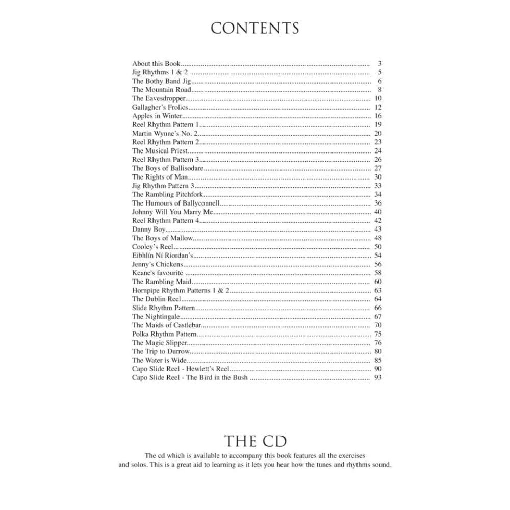 Traditional Guitar Accompaniment | Book and CD - The Celtic Gift Store - Music and Gifts