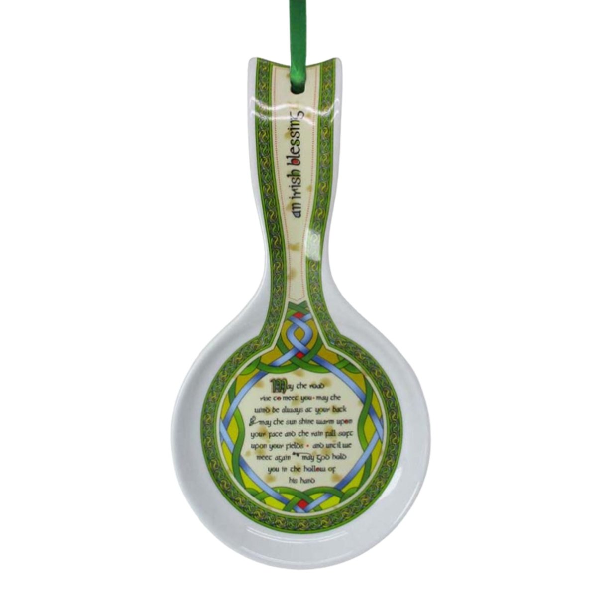 Traditional Irish Blessing Spoon Rest- Irish Weave - The Celtic Gift Store - Decor