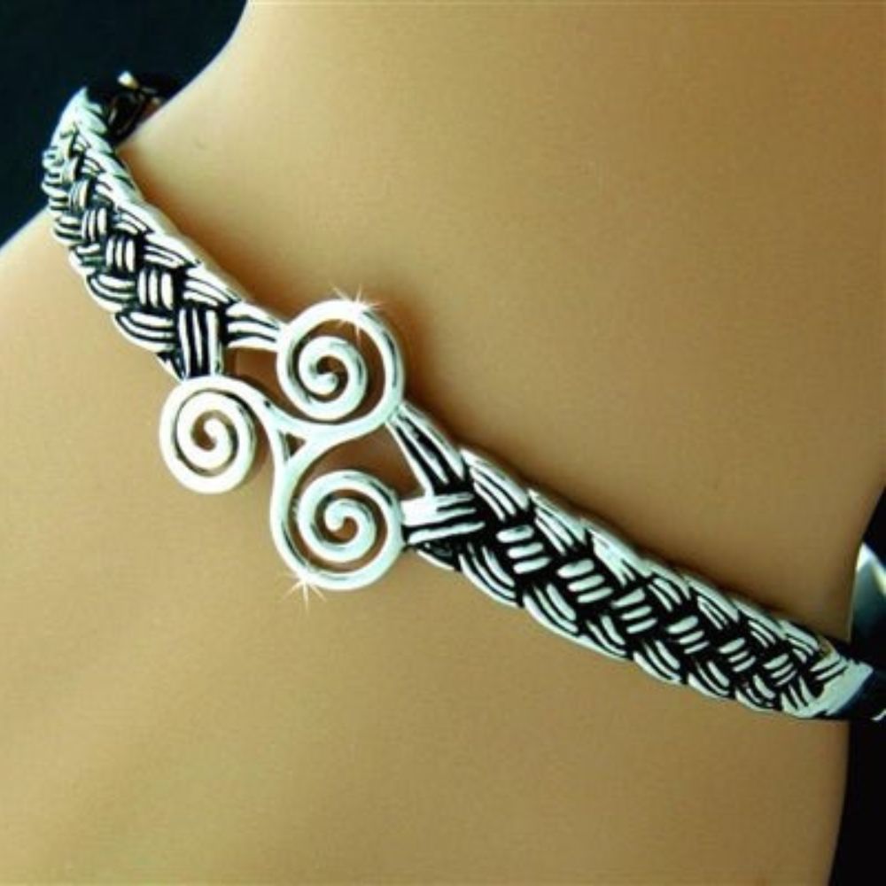 Triskele Celtic Bracelet - The Celtic Gift Store - 