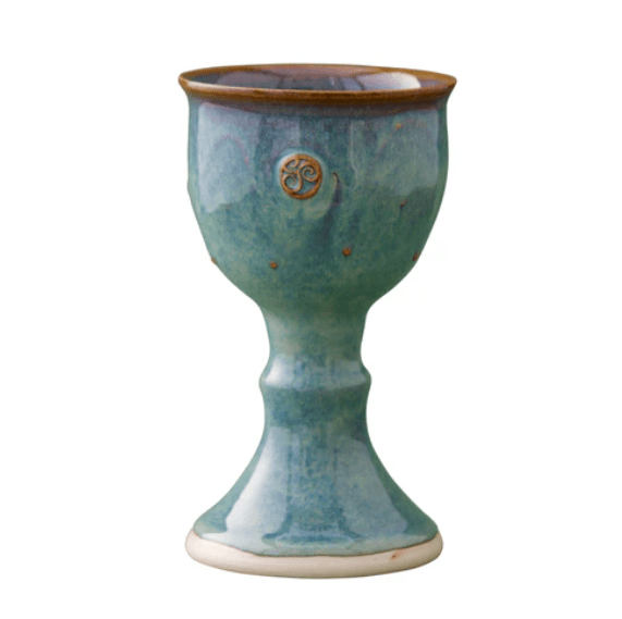 Triskele Goblet Handmade Irish Pottery - The Celtic Gift Store - Drinkware