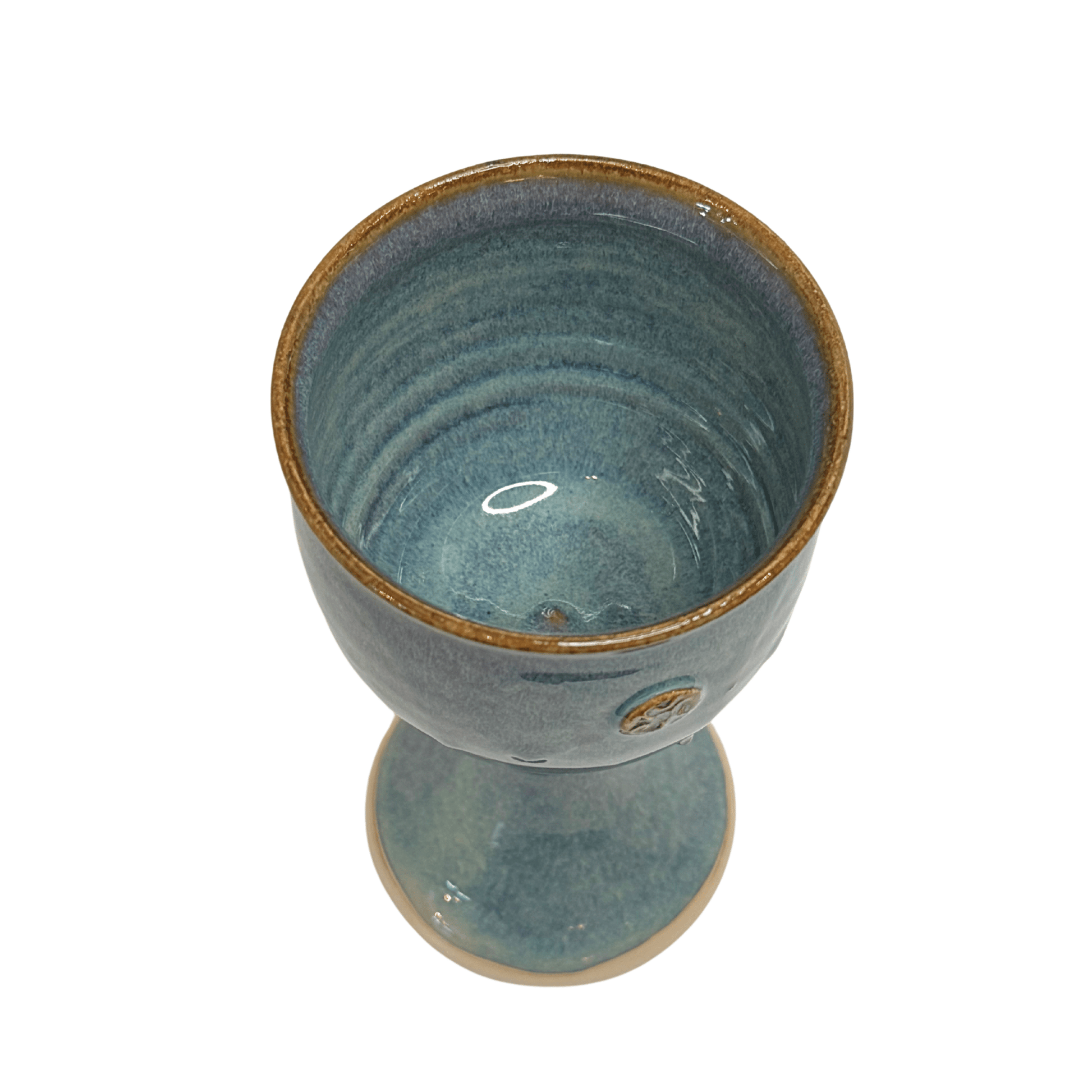 Triskele Goblet Handmade Irish Pottery - The Celtic Gift Store - Drinkware