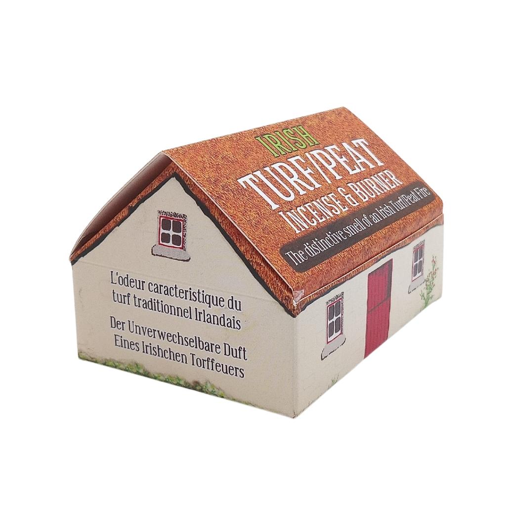 Turf Cottage Box - Peat Incense & Burner