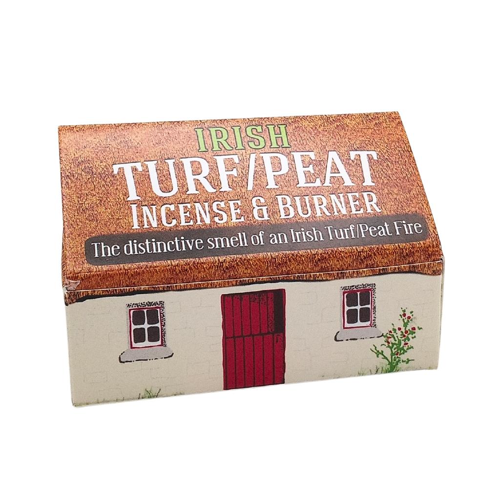 Turf Cottage Box - Peat Incense & Burner