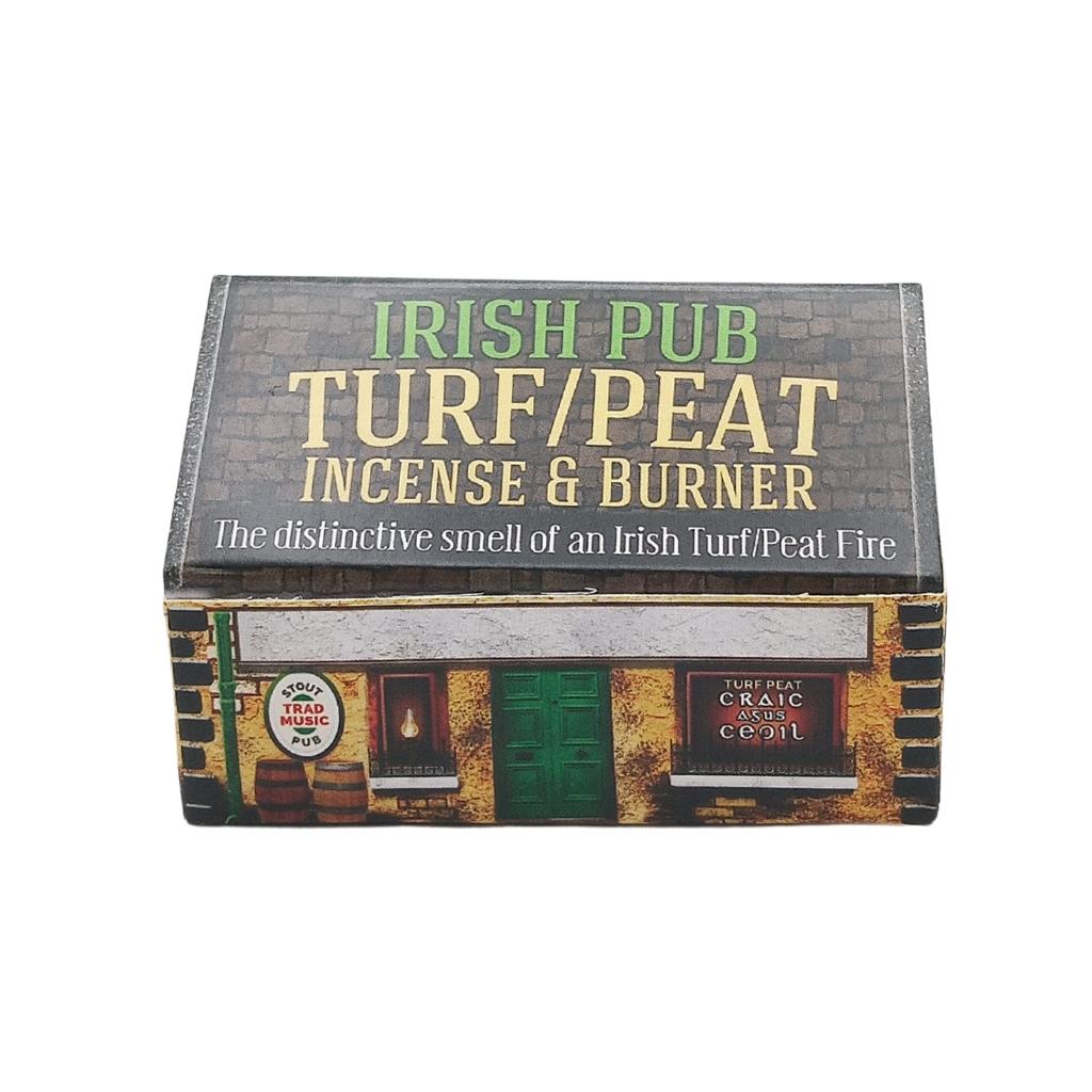 Turf Irish Pub Peat Incense and Burner