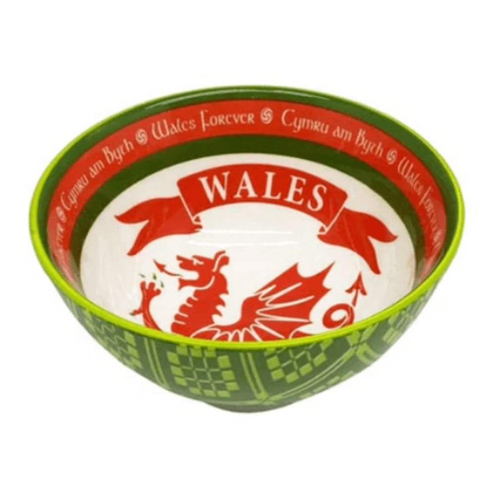 Wales Forever Welsh Dragon Bowl (11cm) - The Celtic Gift Store - Kitchenware