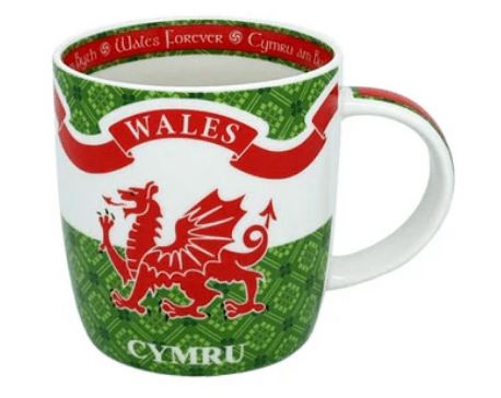 Wales Forever Welsh Dragon Mug - The Celtic Gift Store - Drinkware