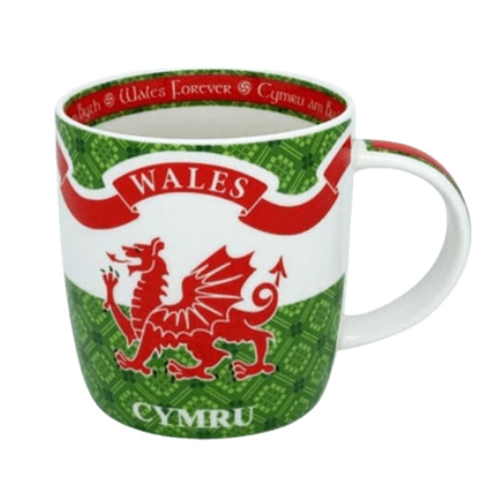 Wales Forever Welsh Dragon Mug - The Celtic Gift Shop - Kitchenware