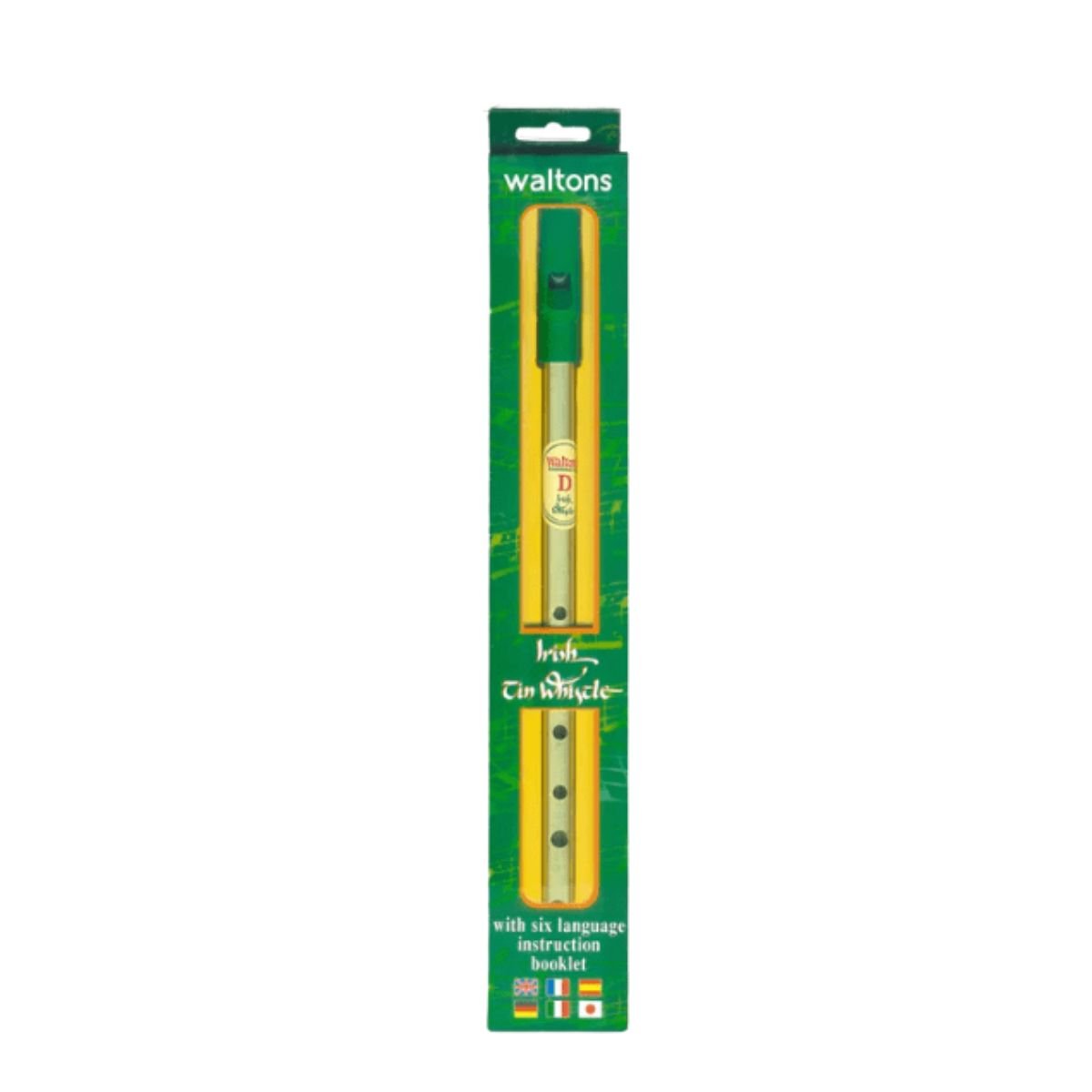 Waltons Whistle Pack - Key of D Whistle and Instructions