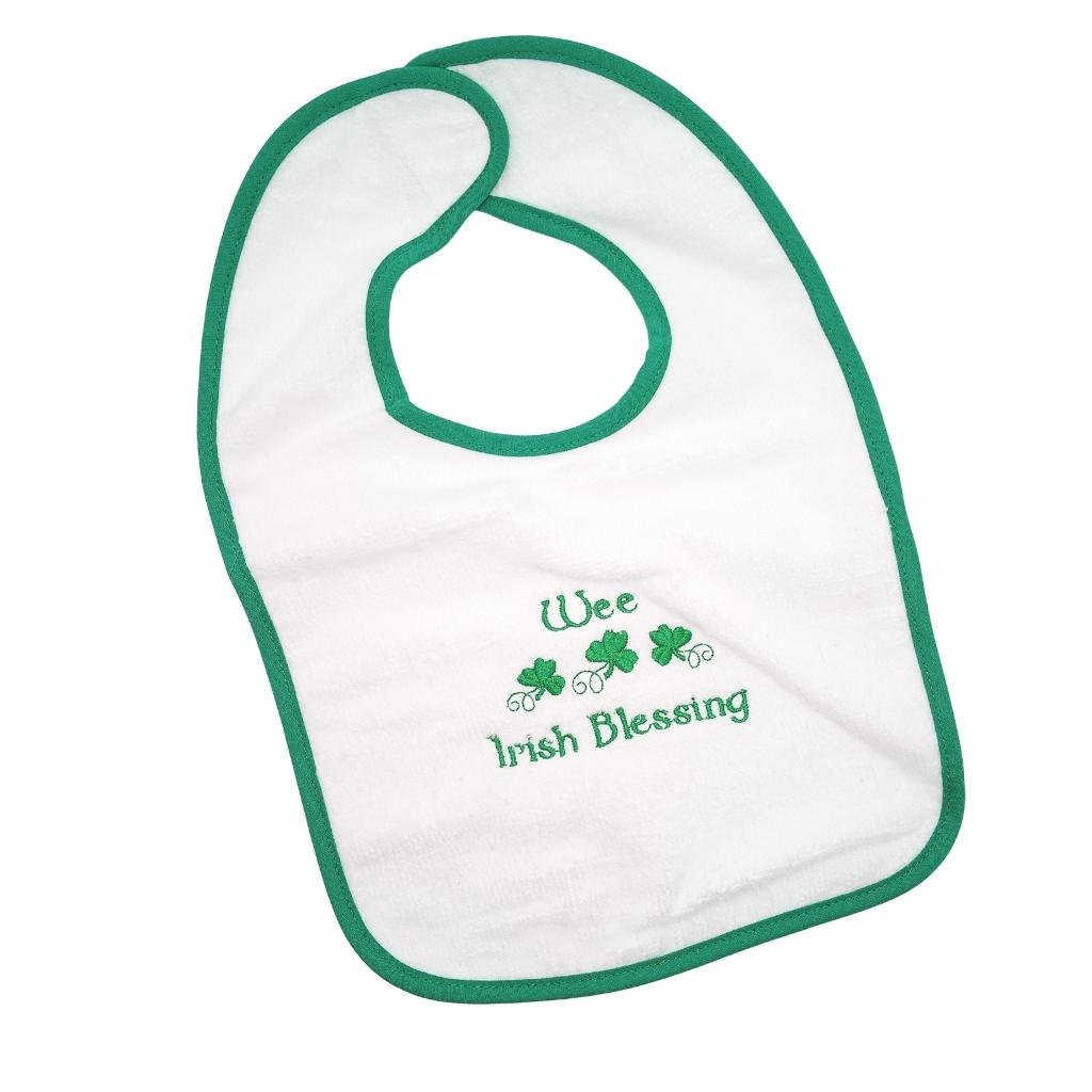 Wee Irish Blessing Bib by Wee One Collection - Baby & Toddler
