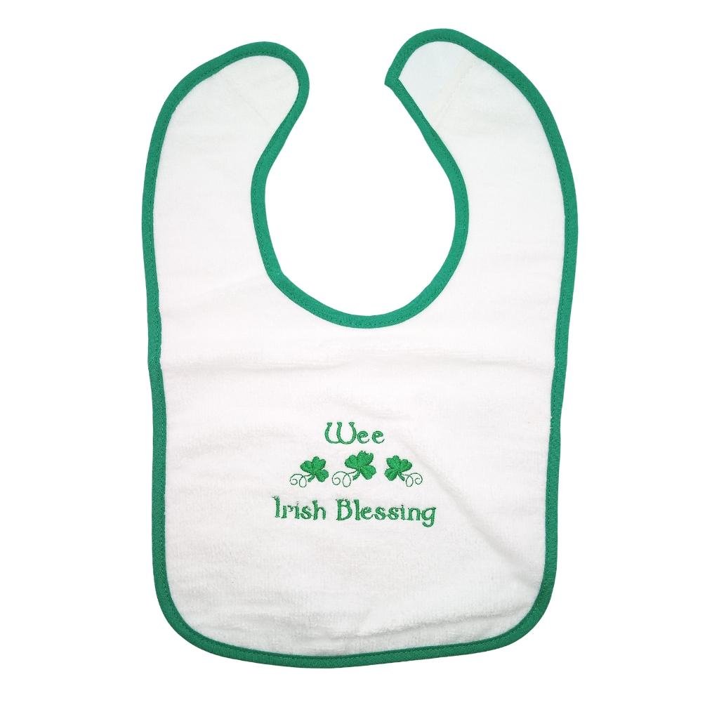 Wee Irish Blessing Bib by Wee One Collection - Baby & Toddler