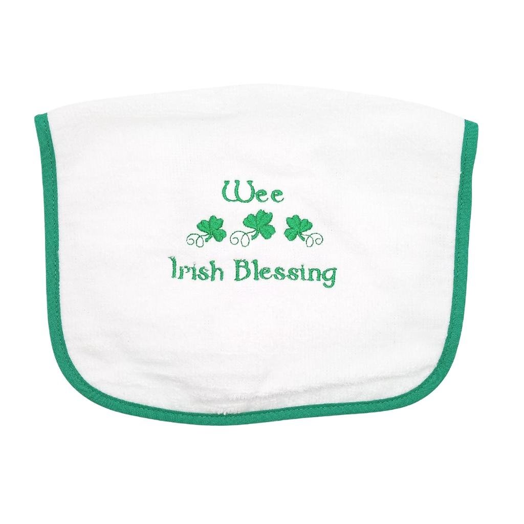 Wee Irish Blessing Bib by Wee One Collection - Baby & Toddler