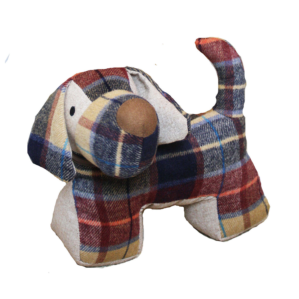 Weighted Red Tweed Dog Doorstop - The Celtic Gift Store - Decor