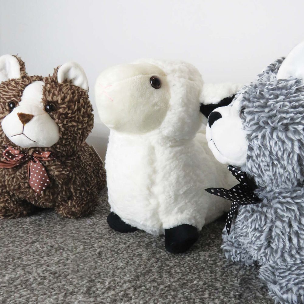 Weighted White Faced Sheep Doorstop