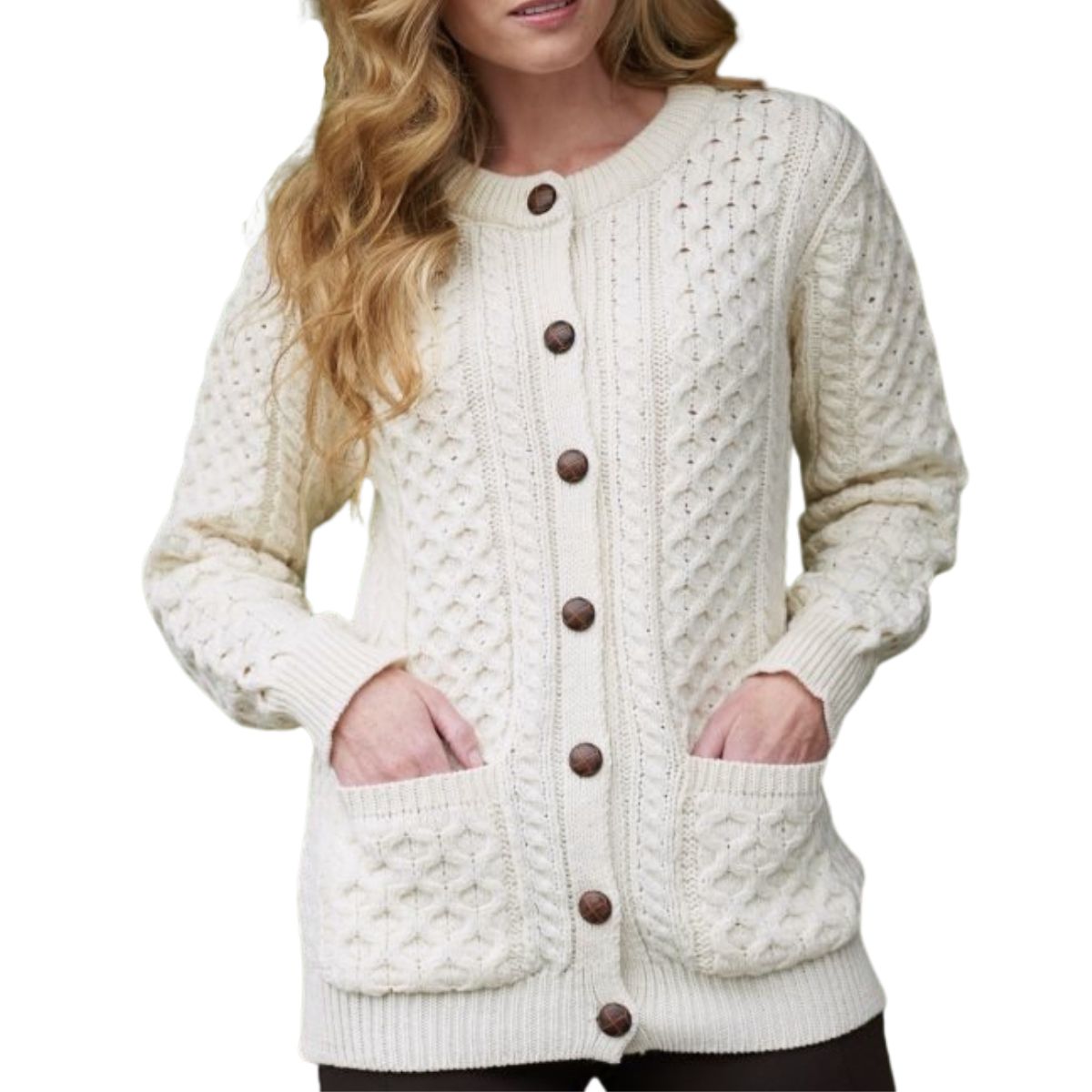 West End Lumber Cardigan - Natural
