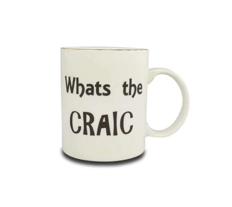What's the Craic' Mug - The Celtic Gift Store - Drinkware
