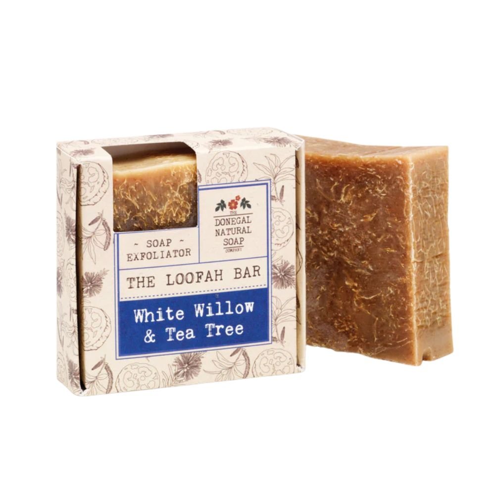 White Willow & Tea Tree Irish Handmade Loofa Bar - The Celtic Gift Store - Beauty and Wellness