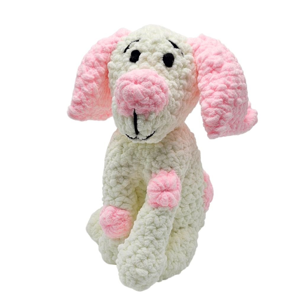 Wonky Woolins Crocheted Dog Stuffed Animal