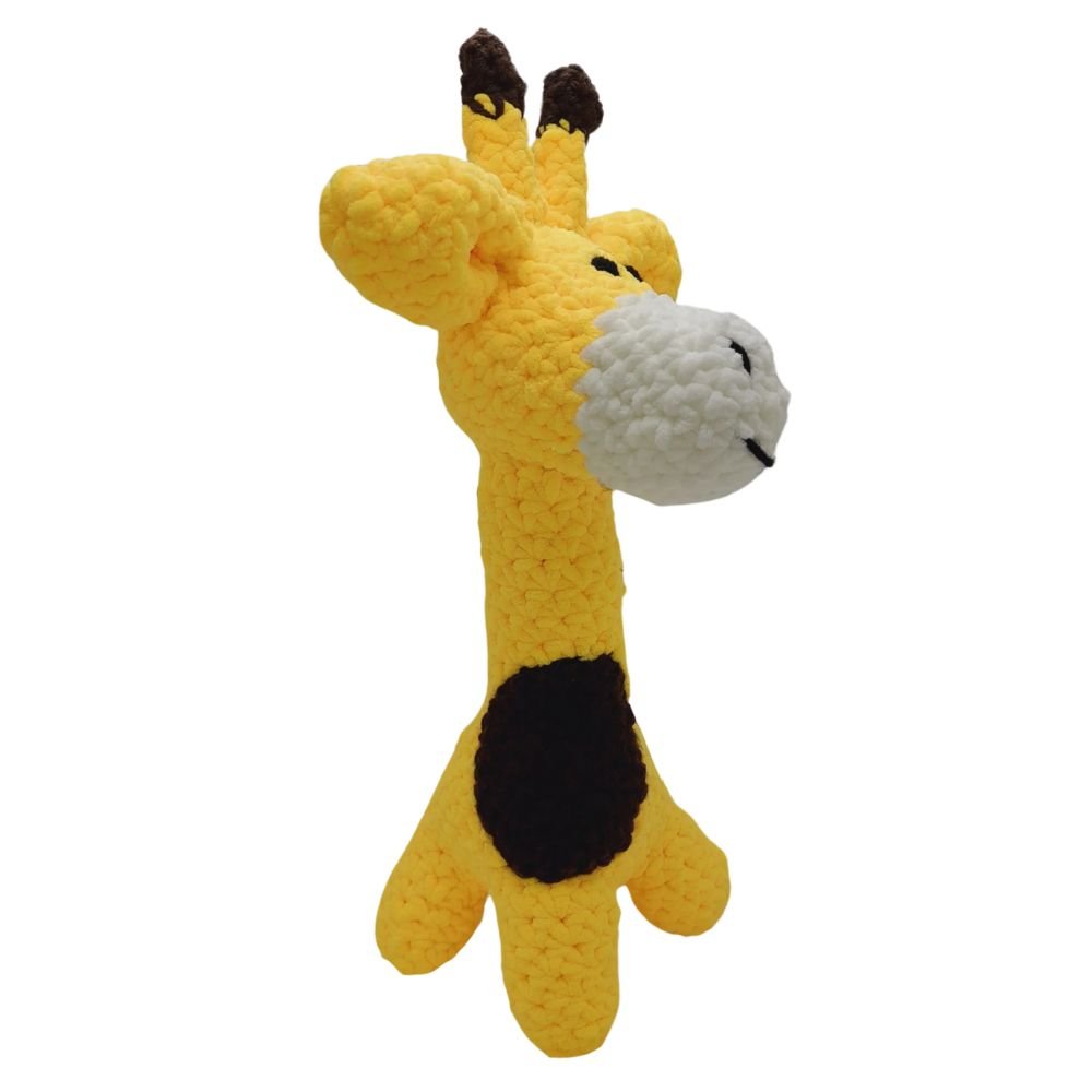 Wonky Woolins Crocheted Giraffe Stuffed Animal