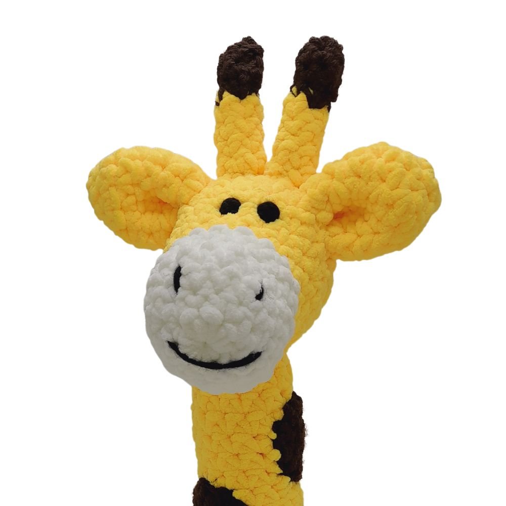 Wonky Woolins Crocheted Giraffe Stuffed Animal