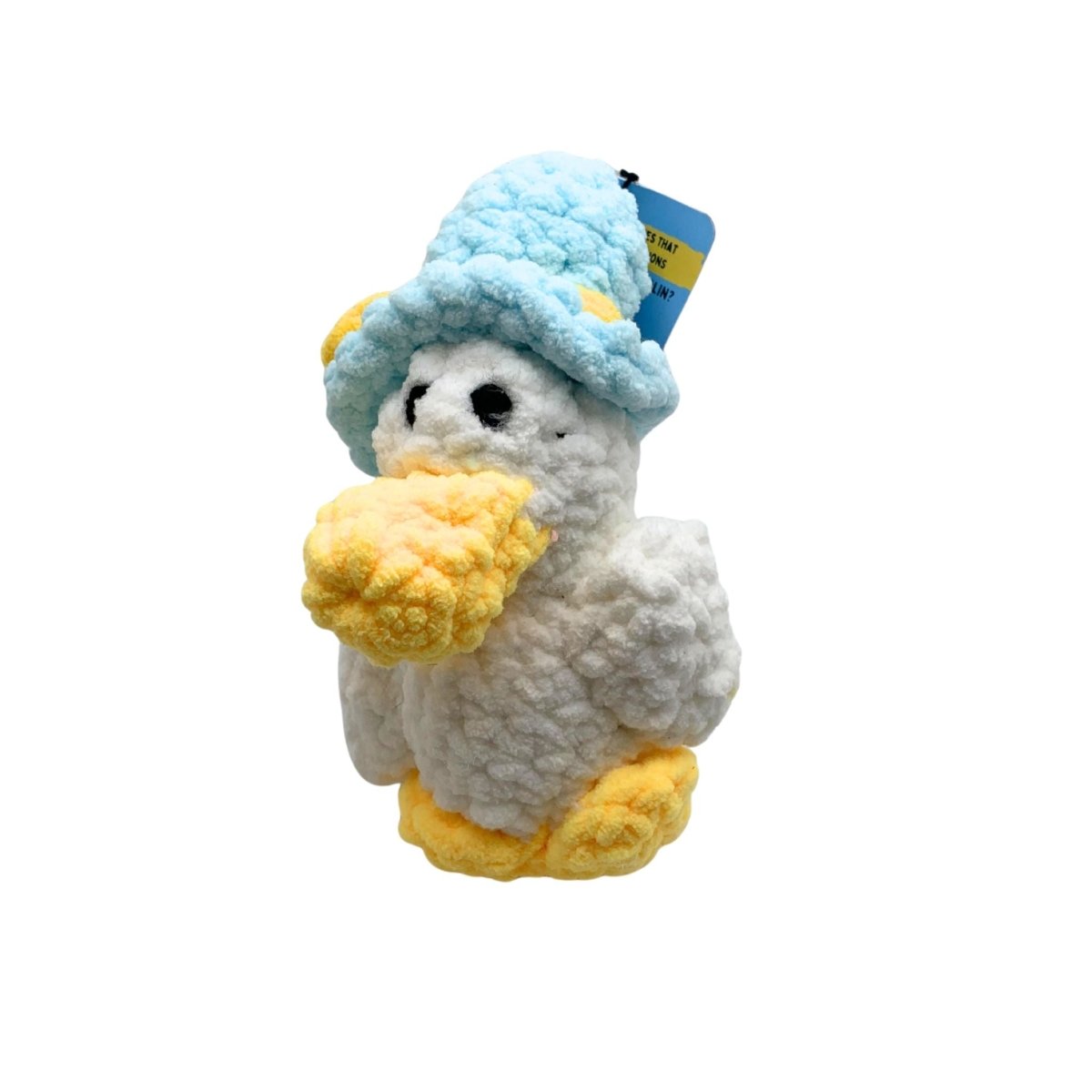 Wonky Woolins Crocheted Mini Duck Stuffed Animal - The Celtic Gift Store - Stuffed Animals - Kids - Gifts