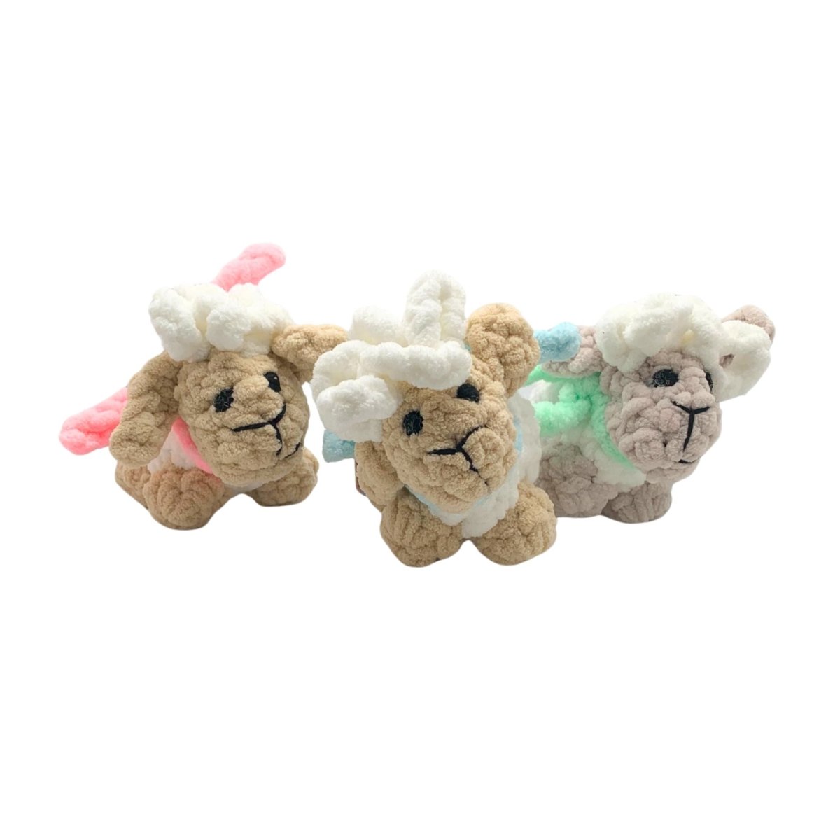 Wonky Woolins Crocheted Mini Sheep Stuffed Animal - The Celtic Gift Store - Stuffed Animals - Kids - Gifts