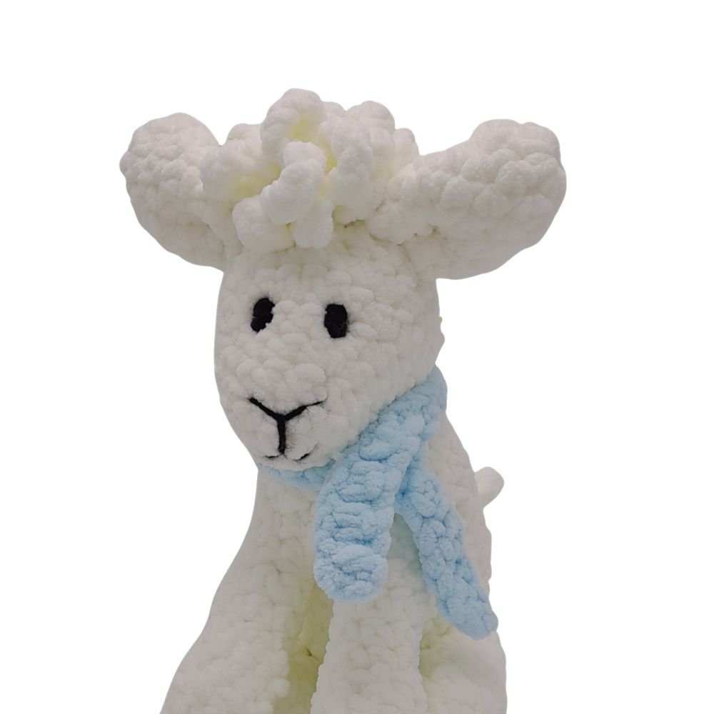 Wonky Woolins Crocheted Sheep Stuffed Animal