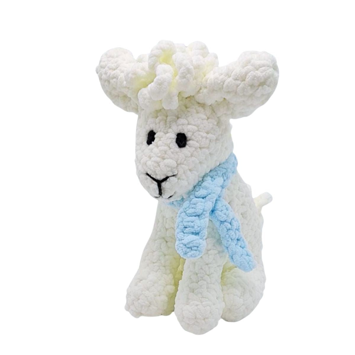 Wonky Woolins Crocheted Sheep Stuffed Animal