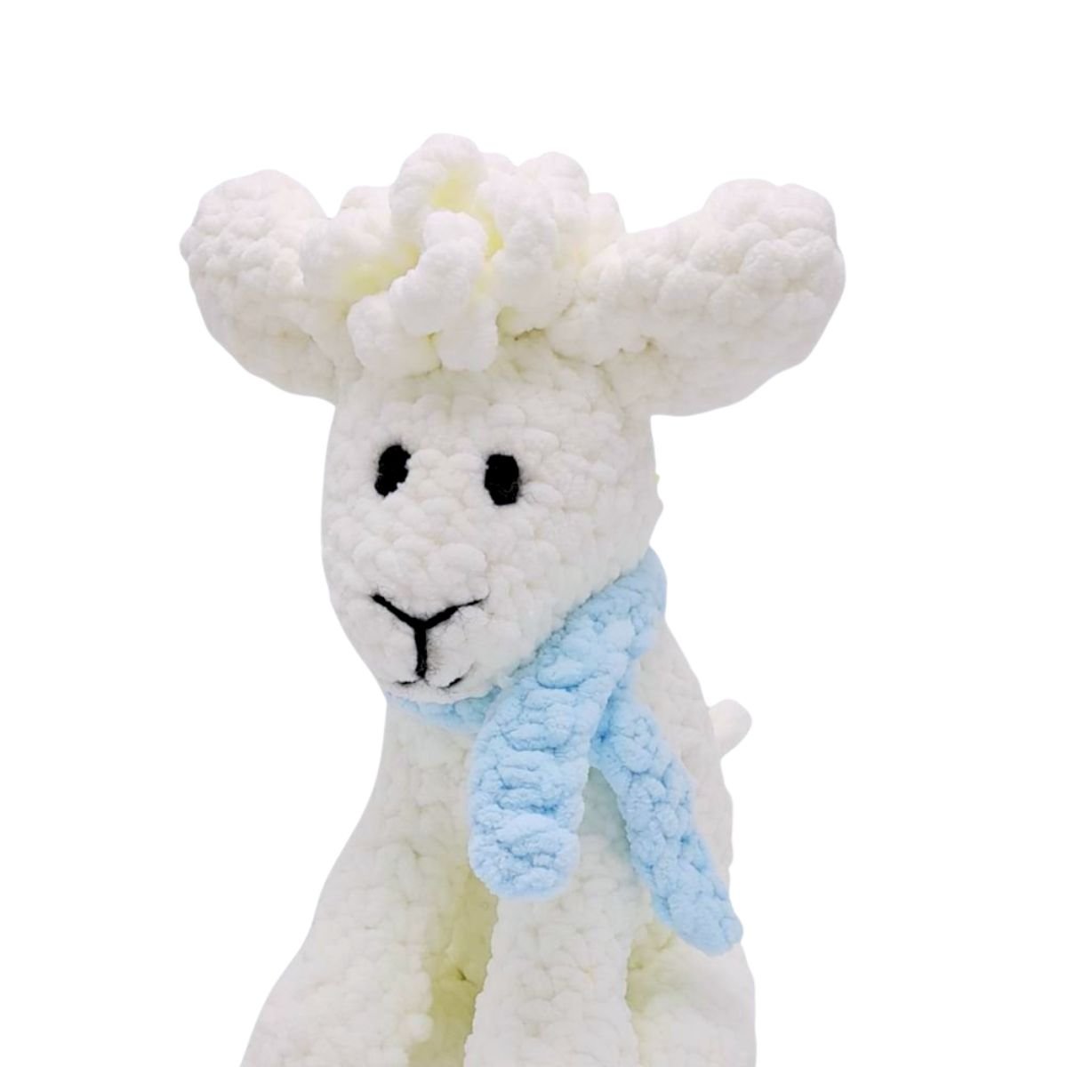 Wonky Woolins Crocheted Sheep Stuffed Animal