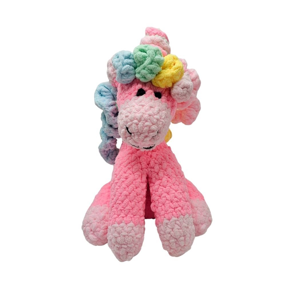 Wonky Woolins Crocheted Unicorn Stuffed Animal