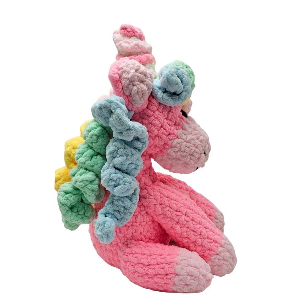 Wonky Woolins Crocheted Unicorn Stuffed Animal