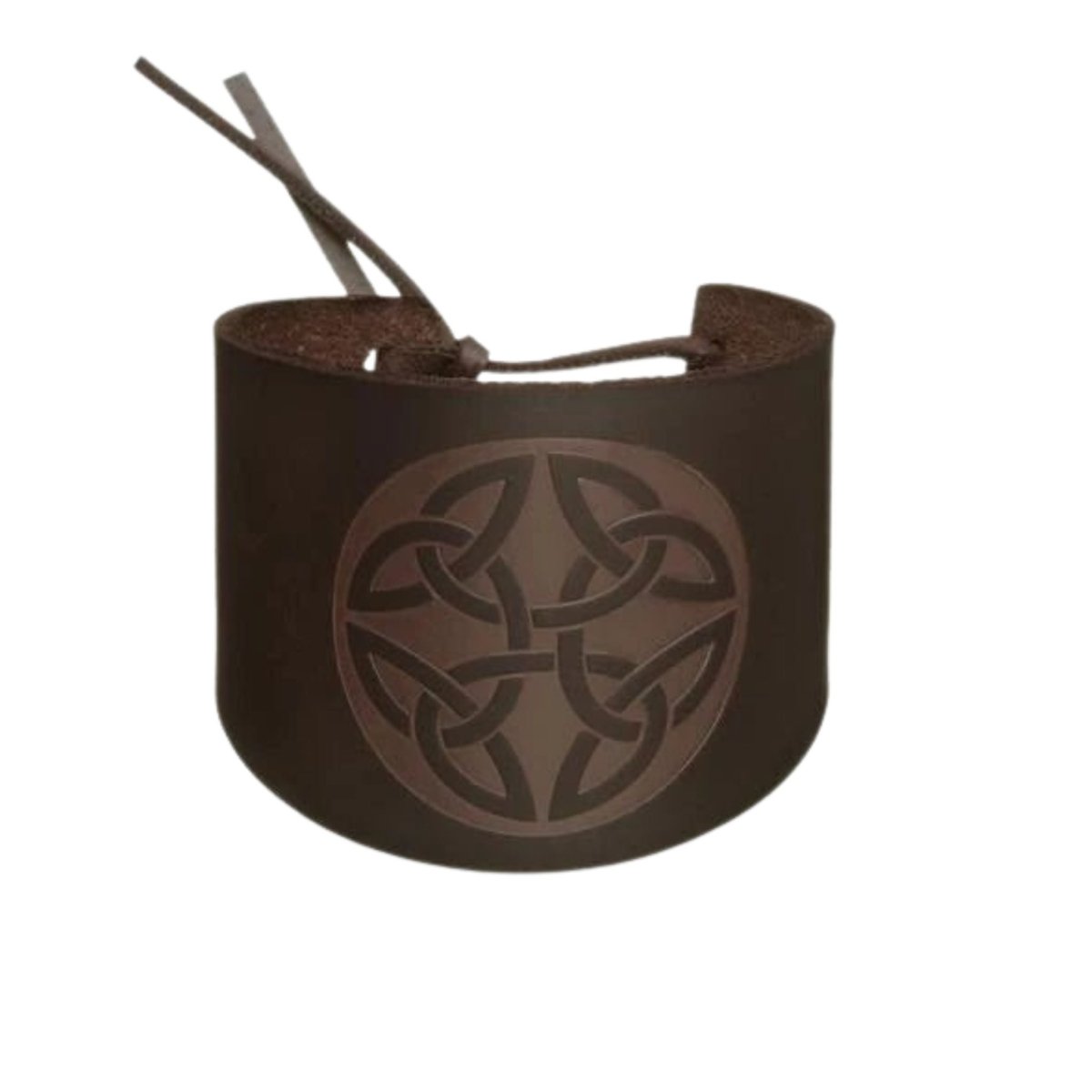 Woods Leather Knot Cuff