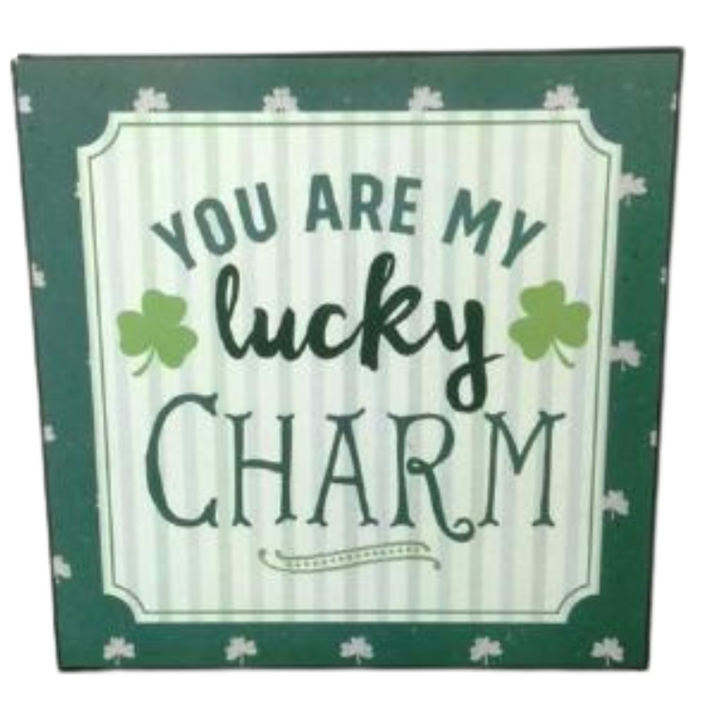 "You are my Lucky Charm" Wood sign - The Celtic Gift Store - Decor