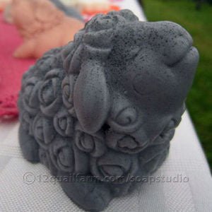 12 Quail Farm Sheep Soap - Black - The Celtic Gift Store - Beauty and Wellness