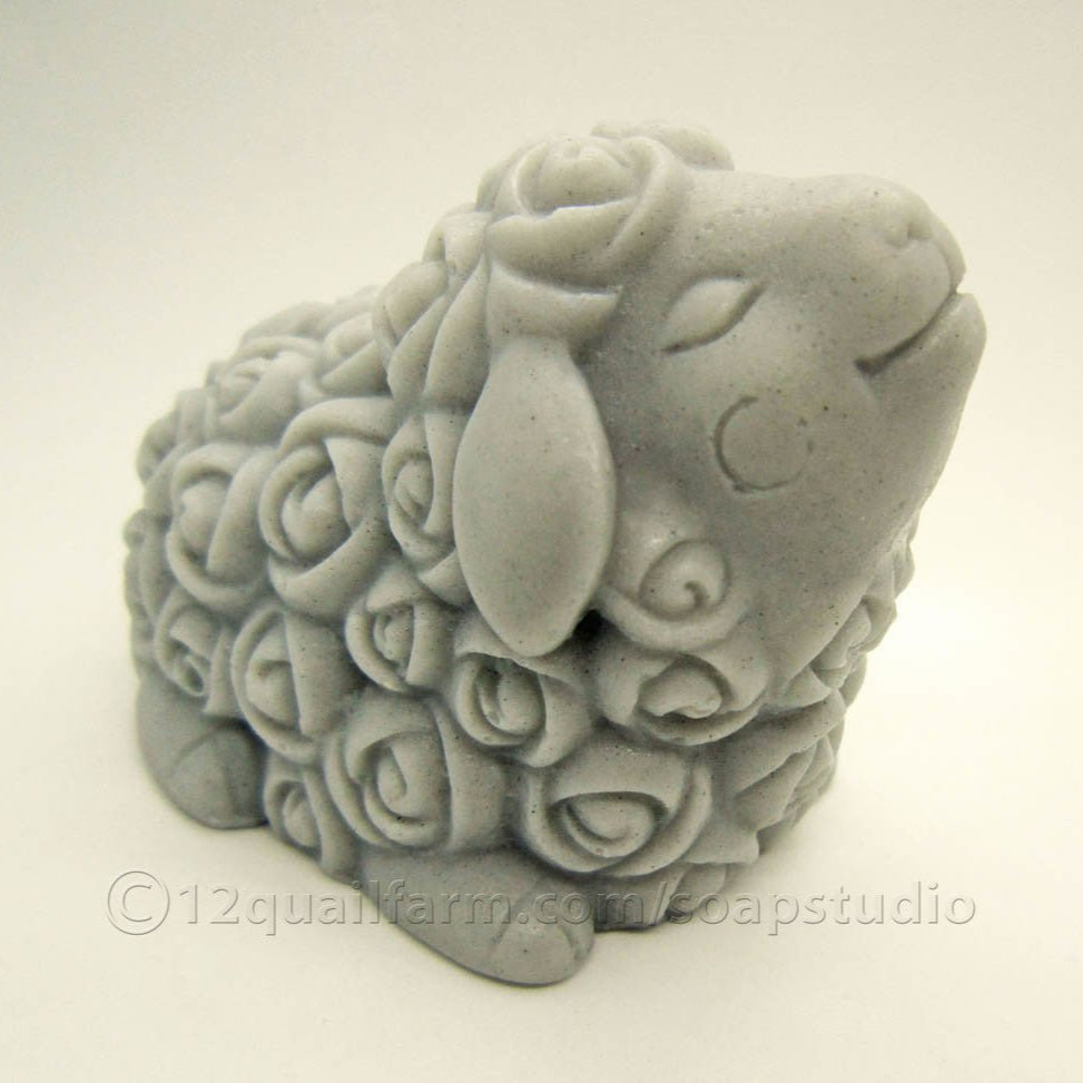 12 Quail Farm Sheep Soap - Grey - The Celtic Gift Store - Beauty and Wellness