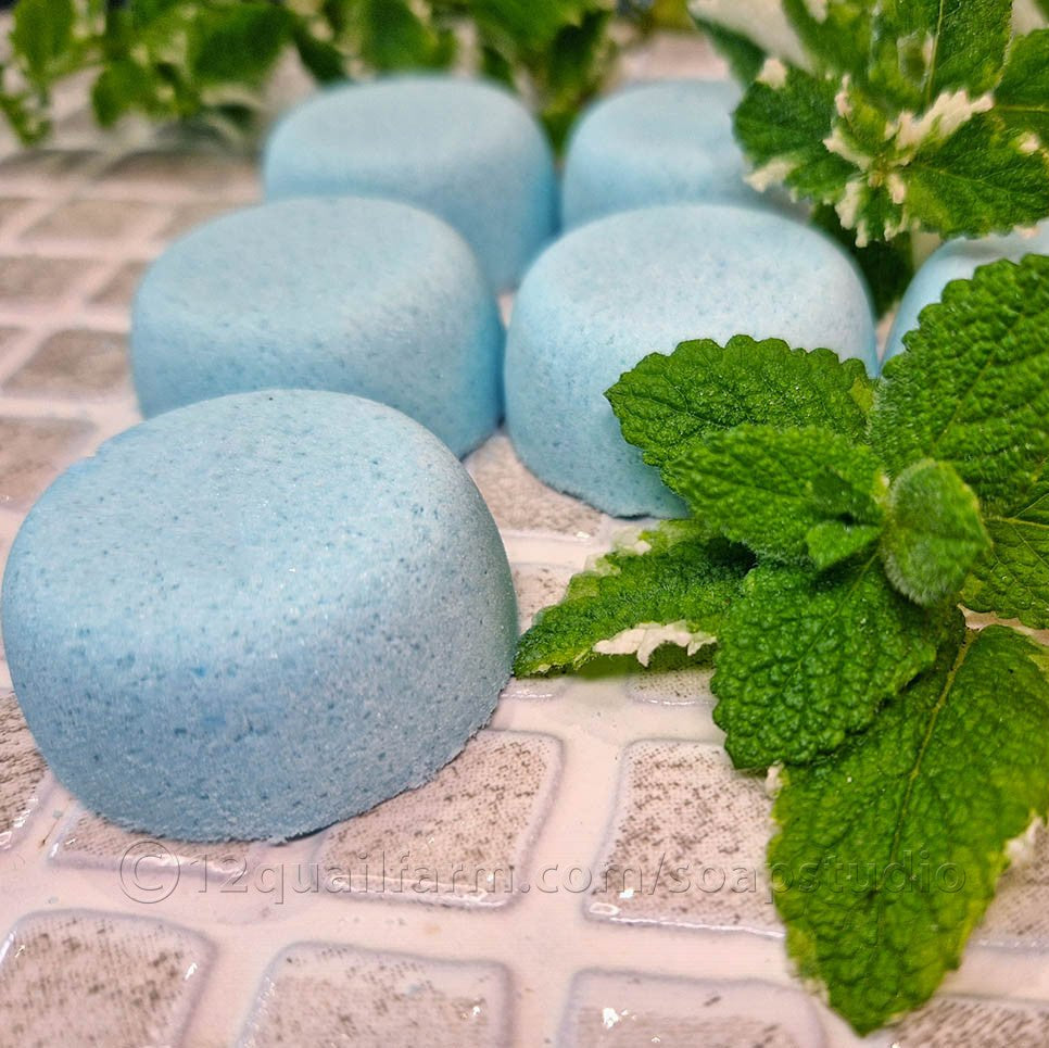 12 Quail Farm Shower Steamers - Breathe - The Celtic Gift Store - Beauty and Wellness