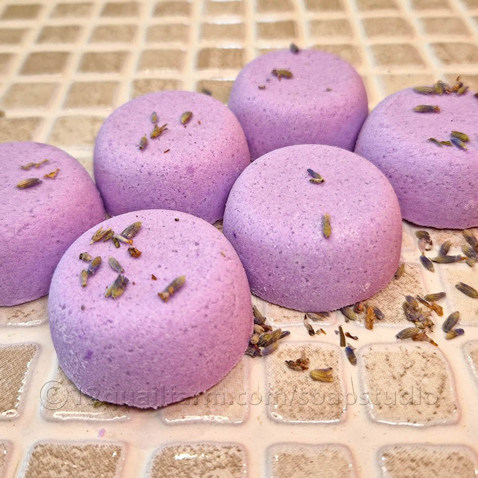 12 Quail Farm Shower Steamers - Calm - The Celtic Gift Store - Beauty and Wellness