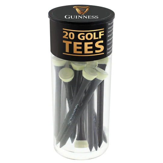 Guinness Harp Logo Golf Tees (20pk)
