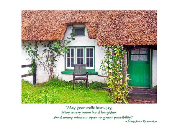 Irish Cottage Card
