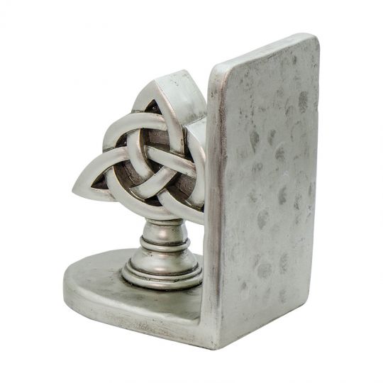 Brushed Nickle Trinity Book Ends