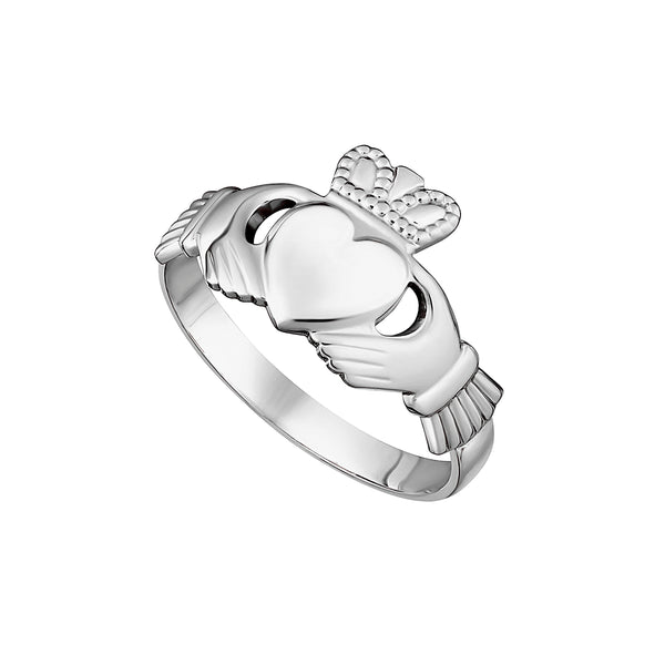 Silver Maids Claddagh Ring