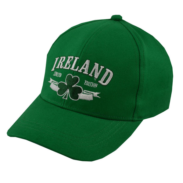 Green Ireland Kids Baseball Cap