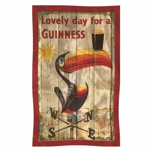 Guinness Tea Towel - Toucan