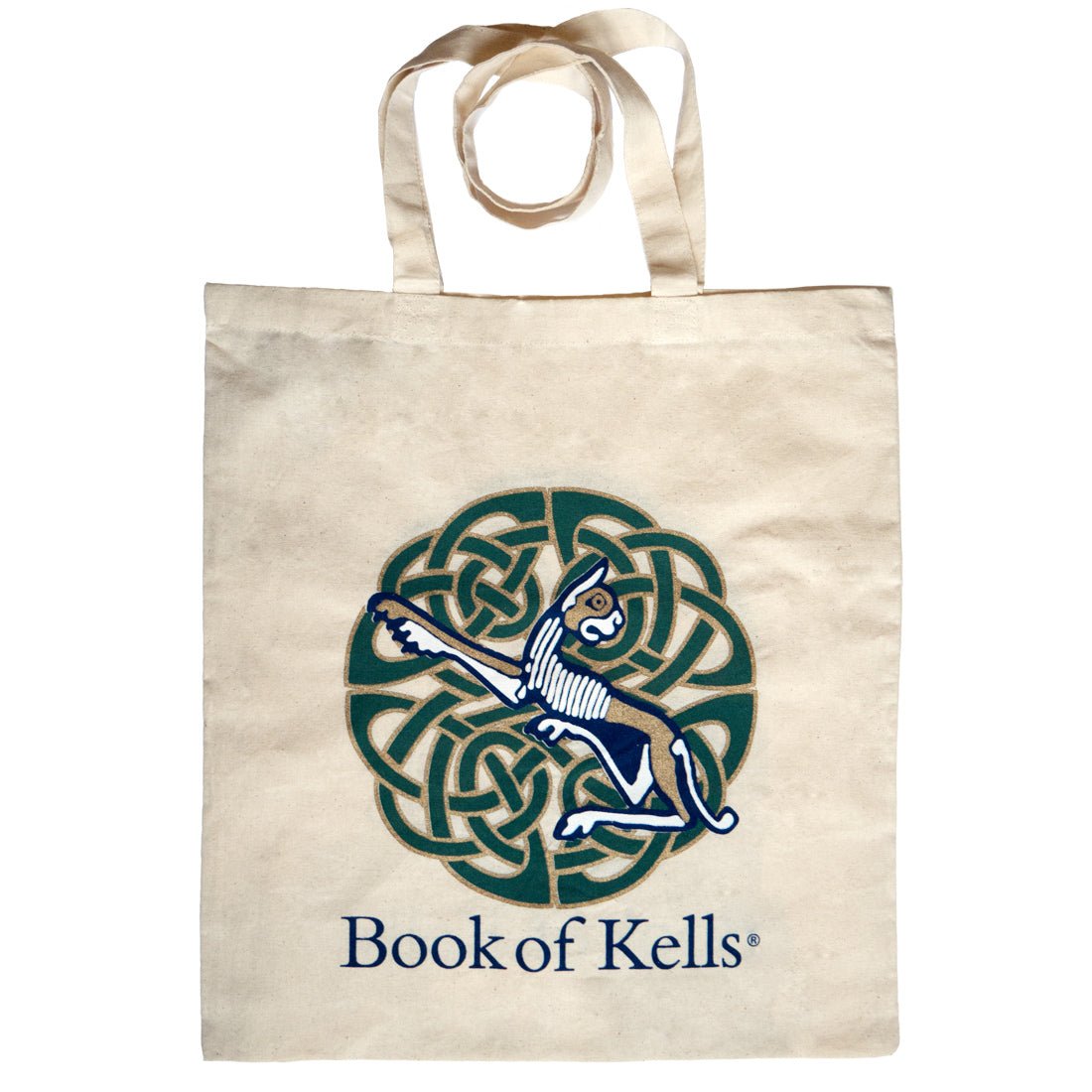 Book of Kells Lioness Celtic Knot Shopper Bag - The Celtic Gift Store - Clothing Accessories